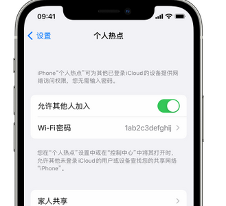 上街apple服务站点分享iPhone上个人热点丢失了怎么办 