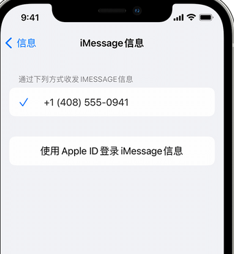 上街apple维修iPhone上无法正常发送iMessage信息 